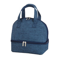 Double-layer Portable Lunch Bag Insulated Thermal Cooler Box