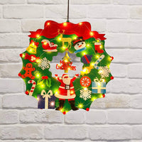 DIY Felt Christmas Wreath Wall Hanging Decor
