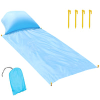 Portable Beach Mat with Air Pillow Outdoor Camping Picnic Mat