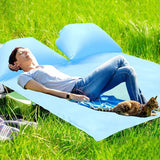 Portable Beach Mat with Air Pillow Outdoor Camping Picnic Mat