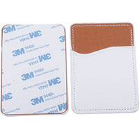 DIY Heat Transfer Phone Card Holder Mobile Back Sticker Card Pouch