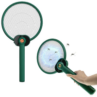 Rotatable Folding USB Rechargeable Mosquito Swatter Insect Killer Bug Zapper