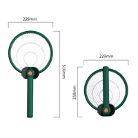 Rotatable Folding USB Rechargeable Mosquito Swatter Insect Killer Bug Zapper