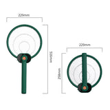 Rotatable Folding USB Rechargeable Mosquito Swatter Insect Killer Bug Zapper
