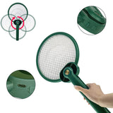 Rotatable Folding USB Rechargeable Mosquito Swatter Insect Killer Bug Zapper