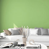 Removable Self-Adhesive Solid Color Wallpaper Peel and Stick Home Decor Green