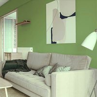 Removable Self-Adhesive Solid Color Wallpaper Peel and Stick Home Decor Green