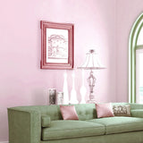 Removable Self-Adhesive Solid Color Wallpaper Peel and Stick Home Decor Pink