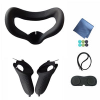 13PCS VR Silicone Face Cover Touch Controller Grip Cover for Oculus Quest 2 Accessories