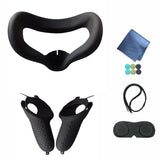 13PCS VR Silicone Face Cover Touch Controller Grip Cover for Oculus Quest 2 Accessories