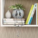 Simple Metal Ground Mount Decor Boy Girl Sculpture for Shelf Girl