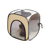 Portable Pet Drying Box Foldable Pet Dry Room Clear