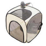 Portable Pet Drying Box Foldable Pet Dry Room Clear