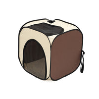 Portable Pet Drying Box Foldable Pet Dry Room Coffee