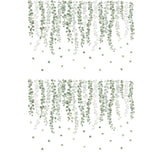 Self-adhesive Removable Green Leaves Plant Wall Sticker Home Decor