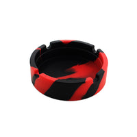 High Temperature Heat Resistant Silicone Round Camouflage Ashtray