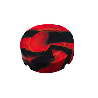 High Temperature Heat Resistant Silicone Round Camouflage Ashtray