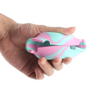 High Temperature Heat Resistant Silicone Round Camouflage Ashtray