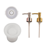 DIY Resin Casting Mold Perfume Bottle Silicone Mold with Dispenser Pump