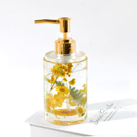 DIY Resin Casting Mold Perfume Bottle Silicone Mold with Dispenser Pump