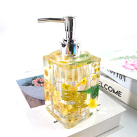 DIY Resin Casting Mold Perfume Bottle Silicone Mold with Dispenser Pump