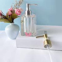 DIY Resin Casting Mold Perfume Bottle Silicone Mold with Dispenser Pump