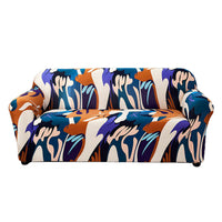 Printed Pattern Sofa Cover Soft Stretch Sofa Cover Style 4