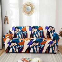 Printed Pattern Sofa Cover Soft Stretch Sofa Cover Style 4