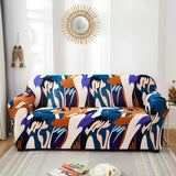 Printed Pattern Sofa Cover Soft Stretch Sofa Cover Style 1