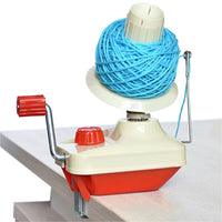 Hand Operated Yarn Winder Holder Knitting String Ball Wool Winder