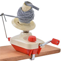 Hand Operated Yarn Winder Holder Knitting String Ball Wool Winder