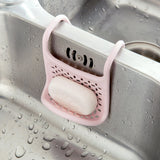 Flexible Sponge Holder Bendable Sink Drain Hanger Rack Expandable Storage