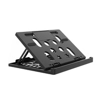 Ergonomic Laptop Stand Notebook Tablet Holder Black