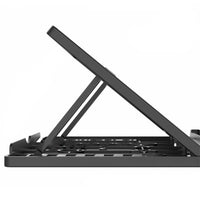 Ergonomic Laptop Stand Notebook Tablet Holder Black