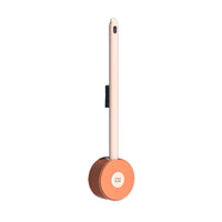 Wall-Mounted Lollipop Toilet Brush and Holder Set Cleaning Tool Orange and Green