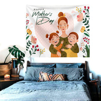 Plush Tapestry Hanging Cloth Hang Wallpaper Home Decor Style 1