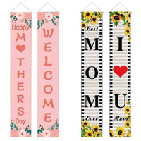 Outdoor Banner Hanging Sign Flag Holiday Hanging Flags Wall Decor