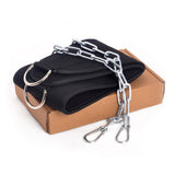 Gym Sports Back Pull Up Weight Lifting Belt Bodybuilding Training Belt with Chain