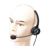 Adjustable Corded Computer Headset with Microphone Zoom Home Office Online Class