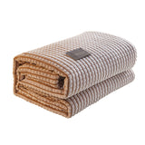 Reversible Fleece Throw Blanket Bed Throws Blanket Lightweight Fleece Blanket Khaki