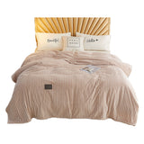 Reversible Fleece Throw Blanket Bed Throws Blanket Lightweight Fleece Blanket Khaki