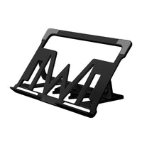 Ergonomic Laptop Stand Notebook Tablet Holder Adjustable Angle Black