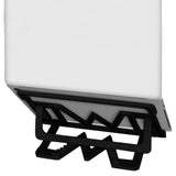 Ergonomic Laptop Stand Notebook Tablet Holder Adjustable Angle Black