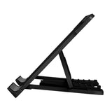 Ergonomic Laptop Stand Notebook Tablet Holder Adjustable Angle Black