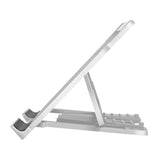 Ergonomic Laptop Stand Notebook Tablet Holder Adjustable Angle White