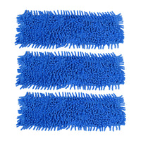 3 Pack Flat Mop Heads Replacement Pads Floor Cleaning Pads