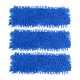 3 Pack Flat Mop Heads Replacement Pads Floor Cleaning Pads