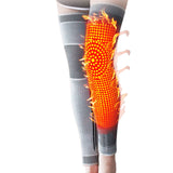 Double Side Self Heating Extended Knee Pads Knee Sleeve Leg Support Brace S Szie