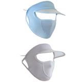 Cool Feel Balaclava Full Face Mask with Ear Loops Hat Brim