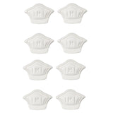 4 Pairs of Heel Pads Heel Liners Inserts Grips Heel Protectors Cushions Beige